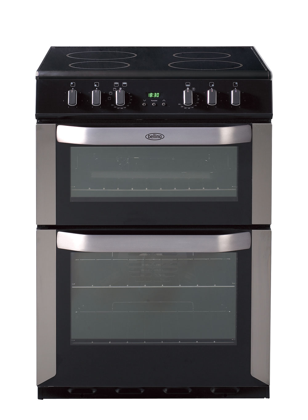 BELLING FSE60DOP 60CM DOUBLE OVEN CERAMIC